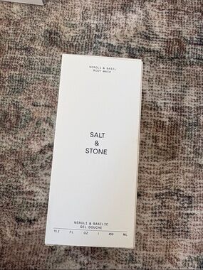 Salt & Stone Neroli & Basil Body Wash